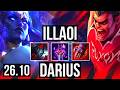 ILLAOI vs DARIUS (TOP) | EUW Master | 26.10