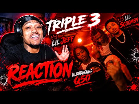     BLOODHOUND Q50 & LIL JEFF & LIL SCOOM89 WENT CRAZY ON THIS …….TRIPLE 3 REACTION !
