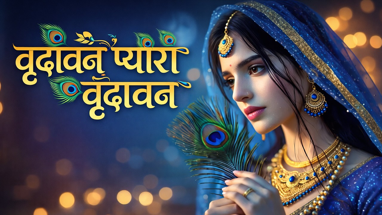 Vrindavan Mero Vrindavan | Pyaro Vrindavan | वृंदावन रसामृत | Krishna Bhajan वृंदावन प्यारो वृंदावन