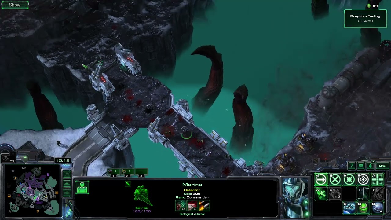 StarCraft II Arcade Mode - Oh No İt's Zombies (Artic) - Rocket Launcher % Ares Game Play