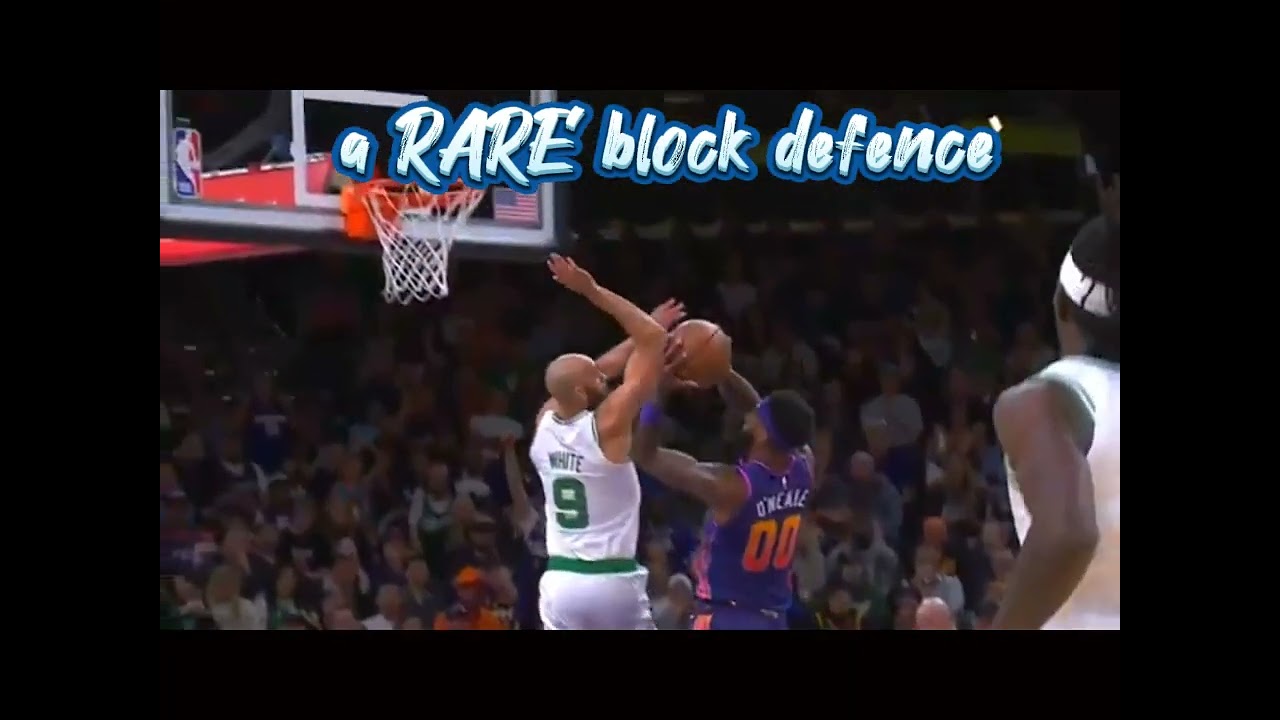 Rare block defence of game 