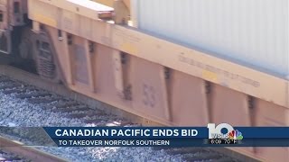 Canadian Pacific ends bid for Norfolk Southern