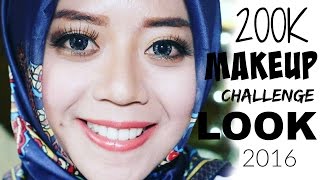 ❤︎200K MAKEUP CHALLENGE | 200K Makeup LOOK 2016 + REVIEW (BAHASA INDONESIA) ❤︎ 200K LOOK ❤︎ MYMETIME