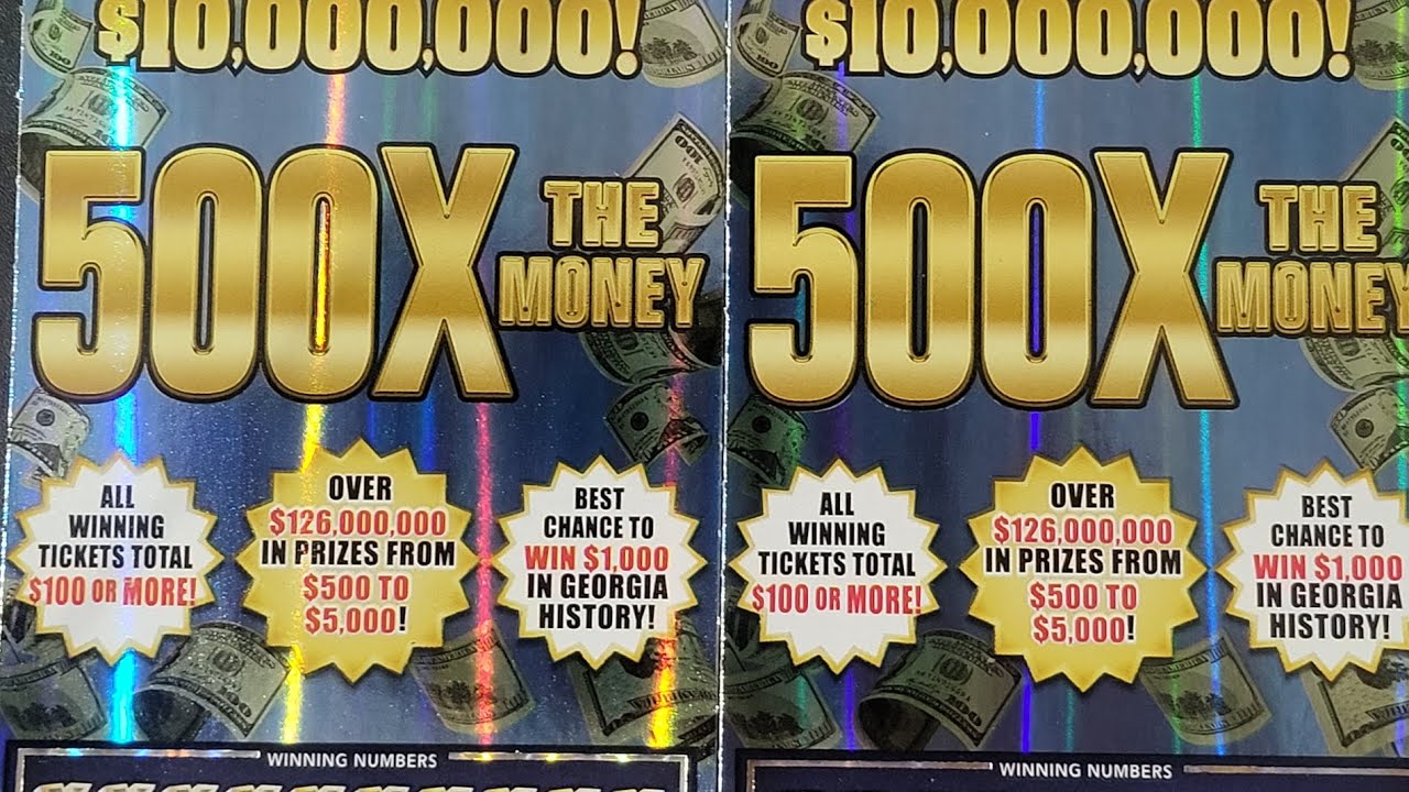  500x the money georgia lottery scratch session like comment subscribe
