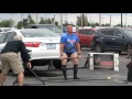 America's Strongest Man 2016: Sean Demarinis Destroys the Car Deadlift