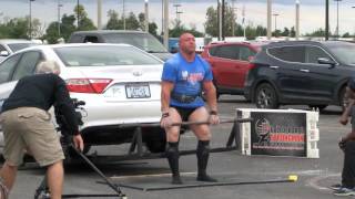 America's Strongest Man 2016: Sean Demarinis Destroys the Car Deadlift