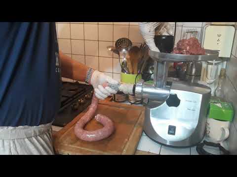 Vidéo: Saucisse De Porc Maison Dans Les Tripes. Recette étape Par étape Avec Photo