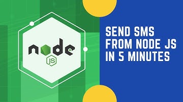 Send SMS From Node JS  using Twolio  API