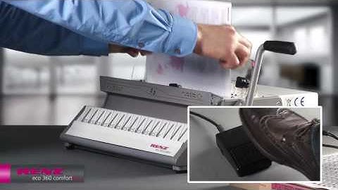RENZ ECO 360 comfortplus Binding machine