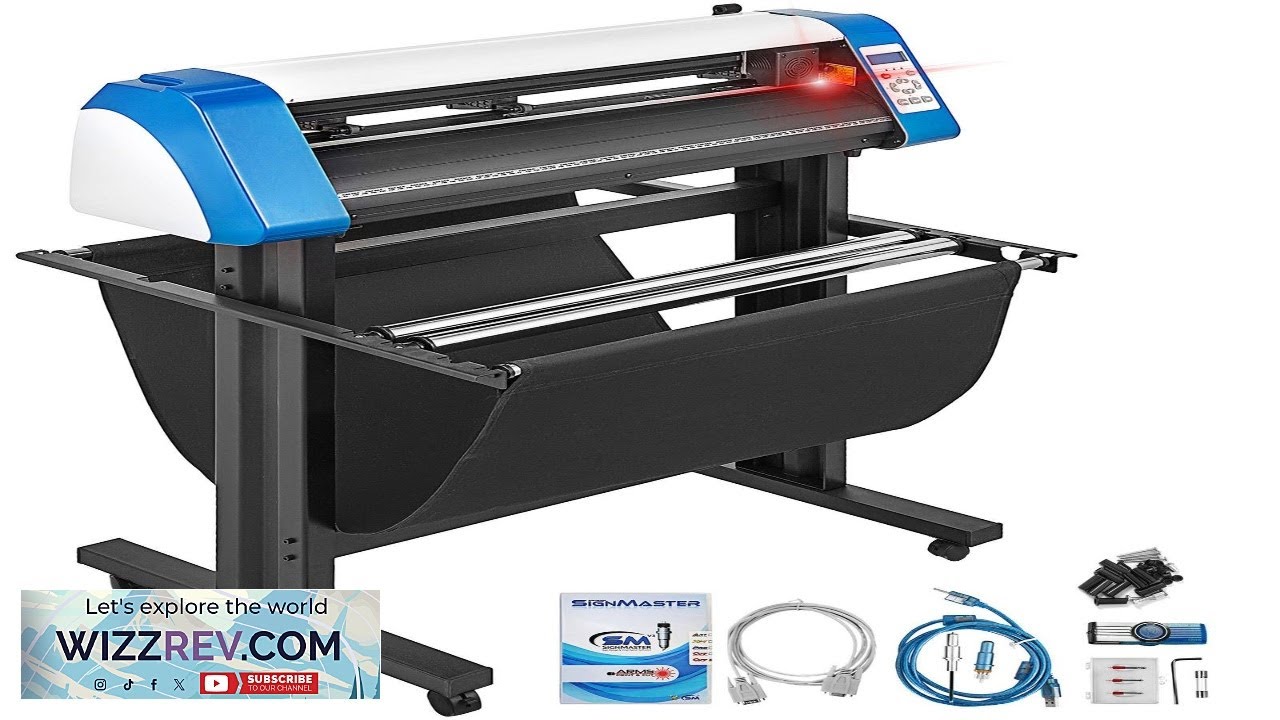 VEVOR Vinyl Cutter 34 Inch Vinyl Cutter Machine Semi-Automatic DIY Vinyl Printer Review