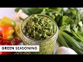 Green seasoning  jehan can cook  caribbean green seasoning