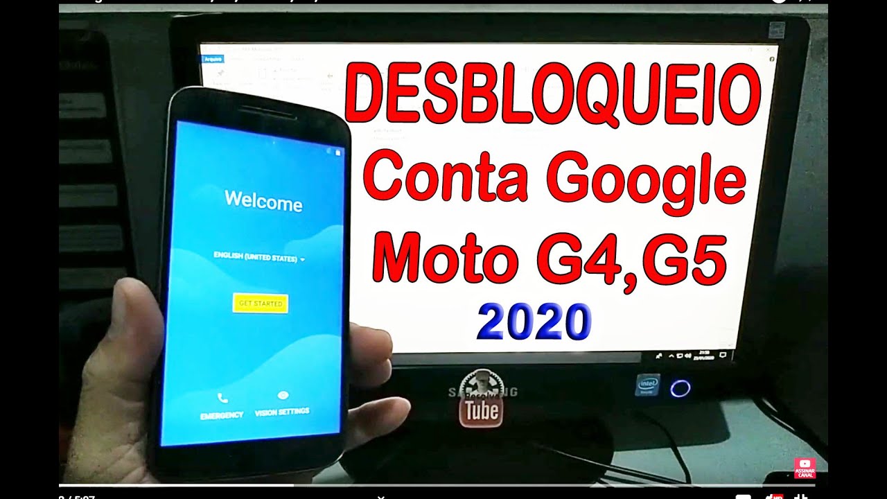 Conta Google Moto G4 Plus 🖥️ - Viver de Assistência