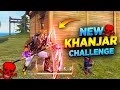 New Melee Weapon (Khanjar) Challenge in Free Fire || Desi Gamers