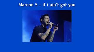 [thaisub] if i ain't got you (Live) - Maroon 5