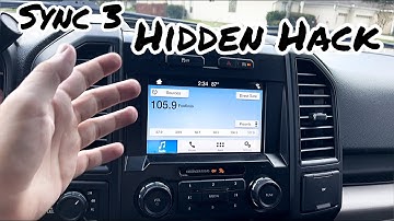 How To Change The Theme On Ford Sync 3 | F150 Sync 3 Hidden Hack