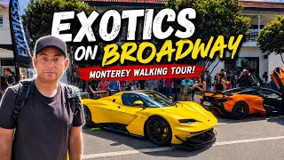 Exotics on Broadway Monterey - Walking Tour of Insane Rides