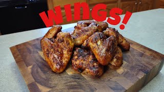 Smoked Chicken Wings and Cheesy Potatoes on the DrumSmoker                   Part 1: The Wings