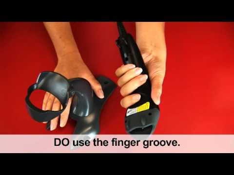 Honeywell 1200g barcode scanner Proper Ergonomics