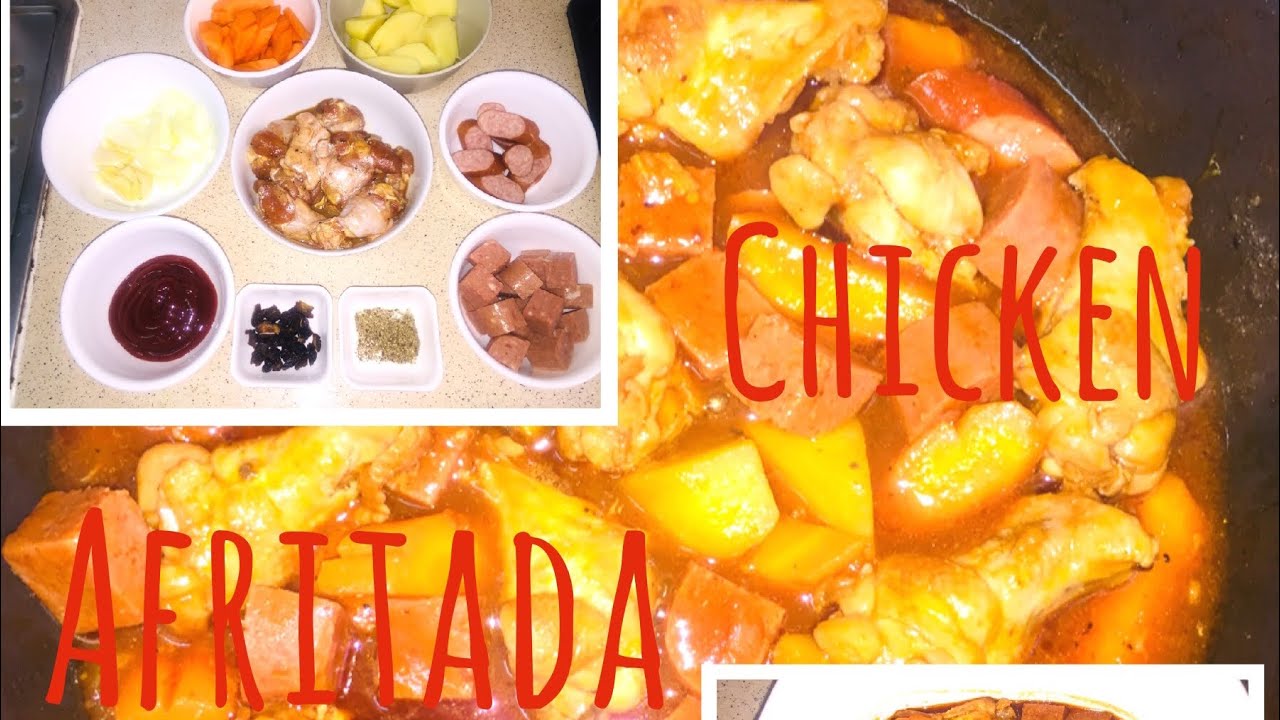 HOW TO COOK SIMPLE/ EASY COOK CHICKEN AFRITADA YouTube