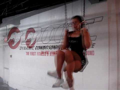 Heather Barnes Fitness Competition Training Video #7