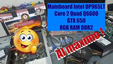 Mainboard Intel DP965LT al máximo