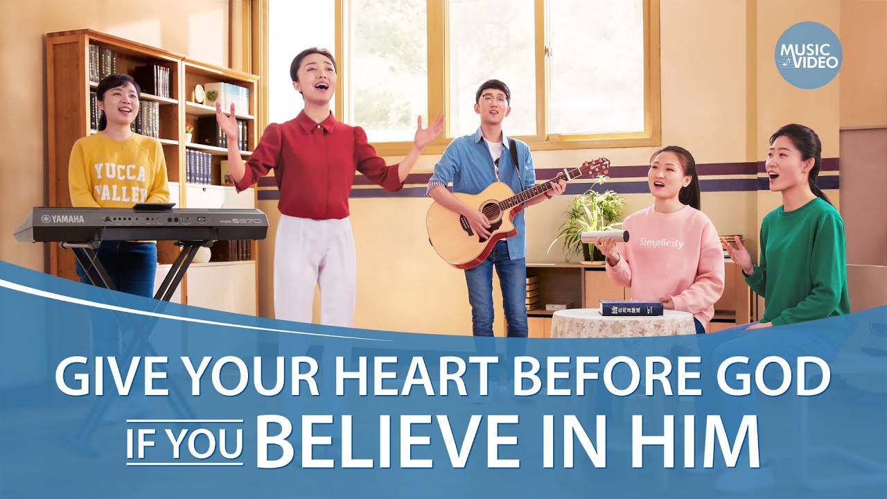 Christian Music Video  Give Your Heart Before God If You Believe in Him  Chinese Christian Song