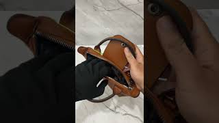Unboxing Yas Wanita Selempang Sling Bag Longchamp Top Handle Cuir Size Mini