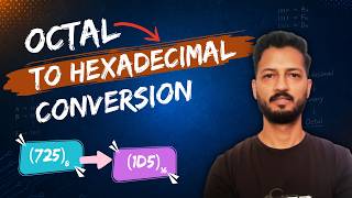 Octal to Hexadecimal Conversion in Hindi | Easy Trick 🔥