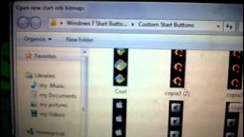 change your windows start button (windows 7 only) tutorial.