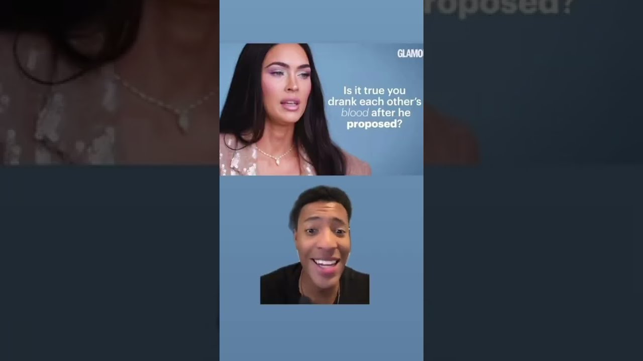 Меган Фокс и MGK подтвердили в интервью, что пьют кровь друг друга