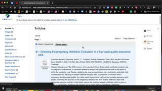 Mendeley   Import Multiple Citations   CINAHL