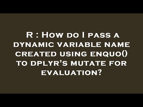R : How do I pass a dynamic variable name created using enquo() to dplyr's mutate for evaluation?
