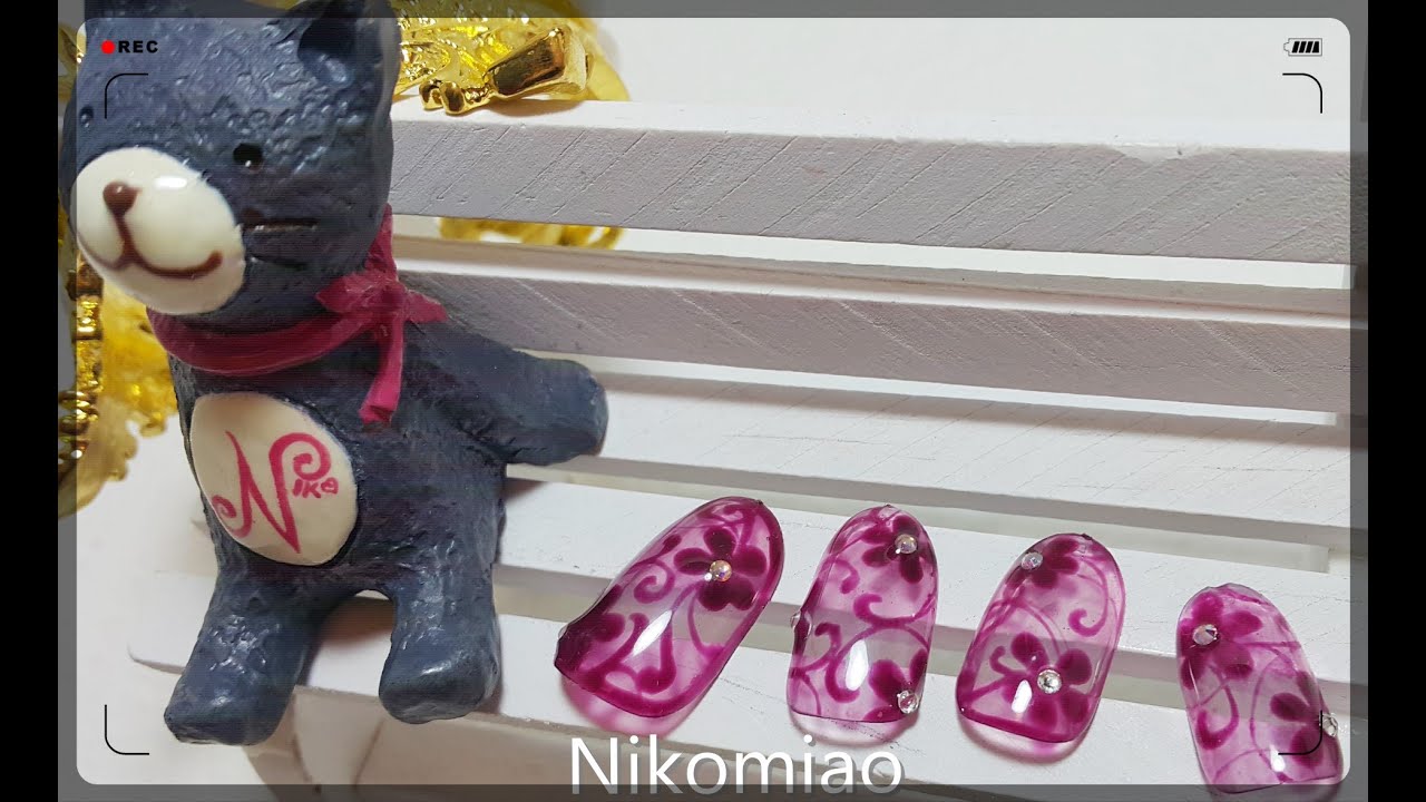 #64【妮可喵】透光五瓣花