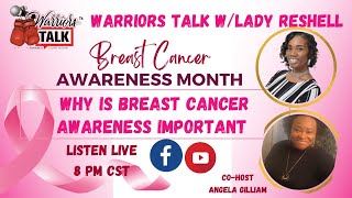 Why is Breast Cancer Awareness Important: Day 1 ~ Breast Cancer Awareness