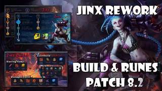 Jinx Buff Rework? Adc Build And Runes 8.2 Season 8 League Of Legends