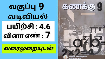 9th maths | ஒன்பதாம் வகுப்பு கணிதம் | பயிற்சி 4.6 | question 7 | வடிவியல் | Tamil medium