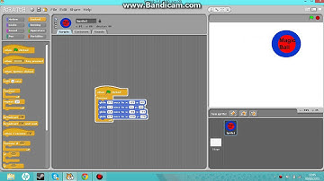 Scratch - creating a bouncing sprite