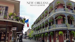 New Orleans French Quarter | Peaceful Morning Walk | Royal St to Jackson Square | Quiet Ambient | 4K screenshot 1