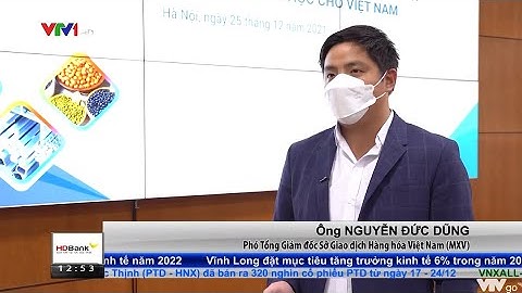 VTV1: Đào tạo nguồn nhân lực chất lượng cao cho Thị trường Giao dịch hàng hóa Việt Nam | MXV
