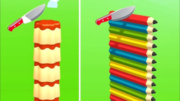 Slice It All Gameplay! Satisfying and Relaxing ASMR Slicing Video NEW UPDATE