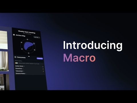 Introducing Macro...