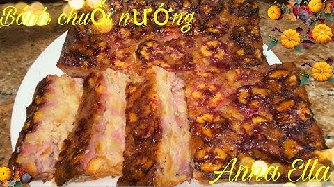 Bánh chuối Nướng . Cách làm nhanh gọn tại nhà thơm nức mũi ai cũng mê 😜