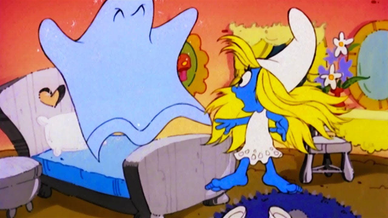 Zlomyseľný duch! • Úplná Epizóda • Šmolkovia