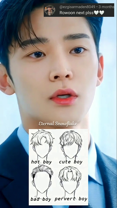 Rowoon in different hairstyle✨️ #rowoon #kdrama #fyp #trending #shorts