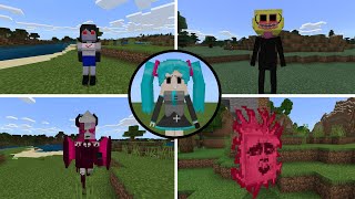Minecraft: Friday Night Funkin Addon - All Bosses (Mod Showcase) by No Pickles 20,491 views 1 year ago 7 minutes, 10 seconds