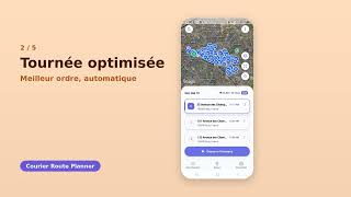 Courier Route Planner — Gagnez 1–2 heures par shift