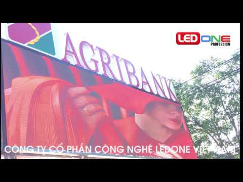 Thi Công Nàn hình LED Ngoài Trời P5 cho chi nhánh ngân hàng Agribank Thủ Đức