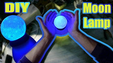 DIY 3D Printed Moon Lamp