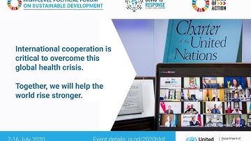 Opening of the 2020 High-level Political Forum on Sustainable Development (HLPF 2020)