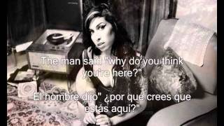 Video thumbnail of "Amy Winehouse Rehab subtitulos español ingles"